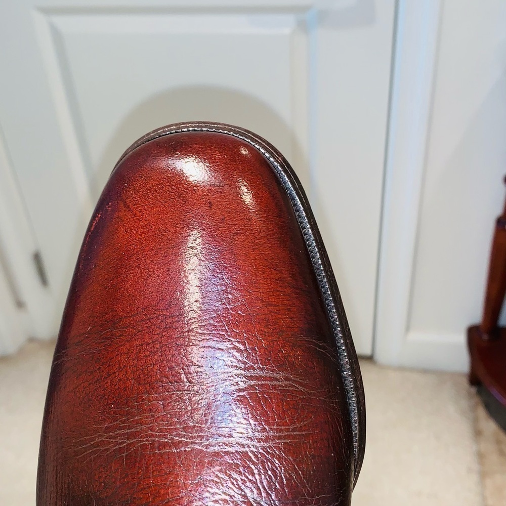 Florsheim Leather Plain Toe Derby. - Picture 9 of 16
